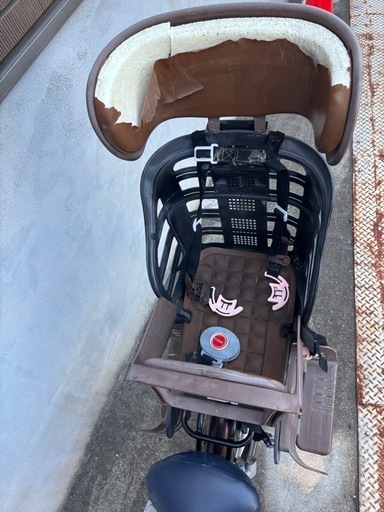 自転車　前後の座席付　　　　　　
