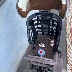 自転車　前後の座席付　　　　　　の画像