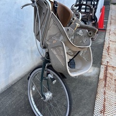 自転車　前後の座席付　　　　　　の画像