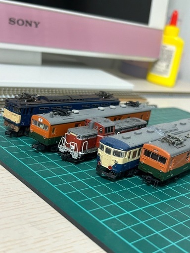 nゲージジオラマ　車両多数