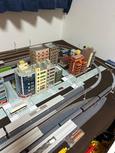 nゲージジオラマ　車両多数