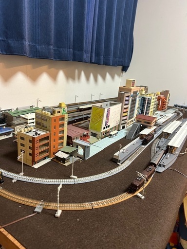 nゲージジオラマ　車両多数