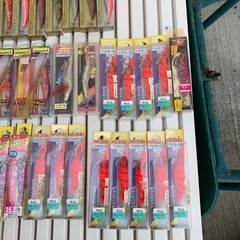 ティップラン10本イカ釣りエギ30本の画像