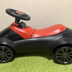 BMW純正 ベビーレーサー3　(ブラック/オレンジ)　乗用玩具 子供用車 足けりのりものの画像