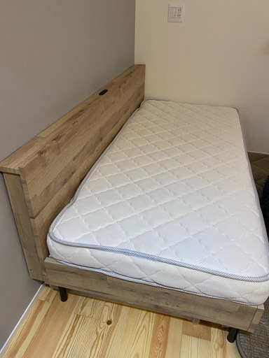 美品⭐︎ネルコンシェルジュ セミシングルショート  すのこベッド