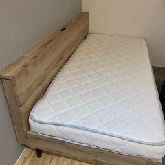 美品⭐︎ネルコンシェルジュ セミシングルショート  すのこベッド