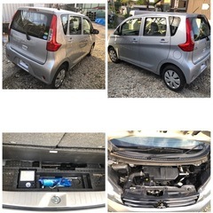 平成28(2016)年 三菱 eKワゴン E ETC 修復歴なし 車検長い シルバー  