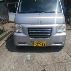 仕事にバモスホビオ4WD車検長8.7月迄