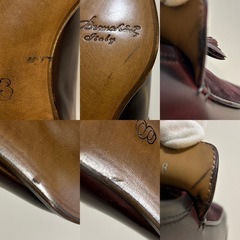 StefanoBranchiniステファノブランキーニ メンズタッセルローファーの画像