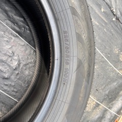 225/60R18 YOKOHAMA  ADVAN  40アルファード新車外しタイヤ4本セットの画像