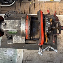 ◆MCC 松阪鉄工所 ねじ切り機 MCC80W ダイヘッド付◆パ...