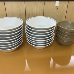 【美品】希少　非売品エースコック　ラーメン　どんぶり18個セット　陶器製　未使用の画像