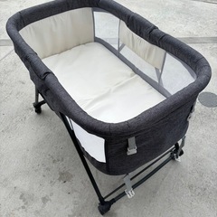 「決まりました」折りたたみ収納可能！新生児用バシネット