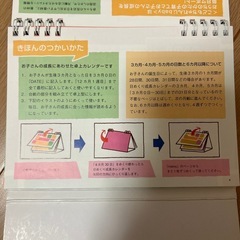 【こどもちゃれんじ】おやこですくすく　日めくり成長カレンダー　セット　まとめ売りの画像