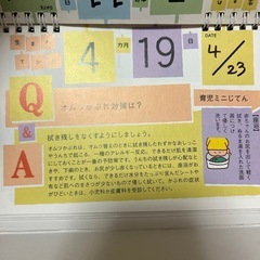 【こどもちゃれんじ】おやこですくすく　日めくり成長カレンダー　セット　まとめ売りの画像