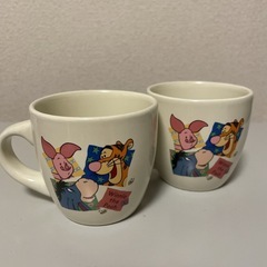 ディズニー　くまのプーさん　スーベニアカップ　2個セットの画像