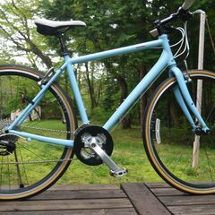 人気のクロスバイクGIANT ESCAPE R3.1 水色　Ｍサイズ の画像