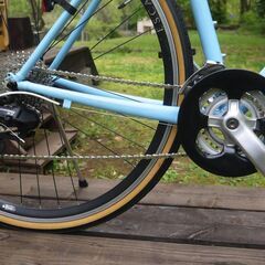 人気のクロスバイクGIANT ESCAPE R3.1 水色　Ｍサイズ の画像