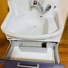 CleanUp 洗面台　高さ100x幅58x奥行47の画像