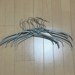 MAWAハンガー　レディースハンガー ウルトラライト　シルバー　10本