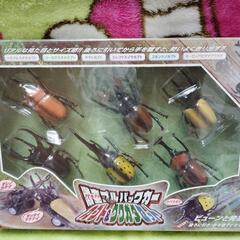 【新品未開封】激突プルバックカー カブト＆クワガタセット