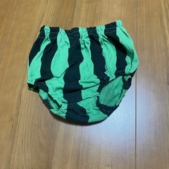 スイカ柄ツーピース 90 女の子の画像