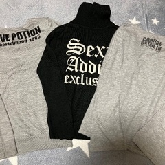 INGNI・Layla Rose・ALBUM  ロゴセーター&長袖Tシャツ　5枚セット　イング　の画像
