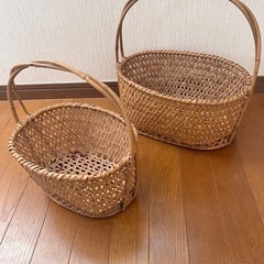 カゴバッグ　２個セット