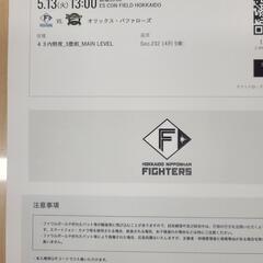 5月13日開催  日ハムvsオリックス戦(再)