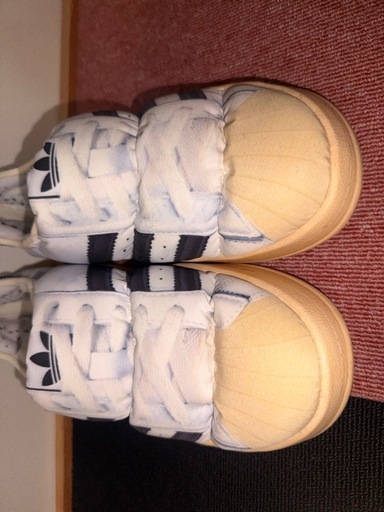 新品同様adidas PUFFYLETTE スーパースター パフィレッタ