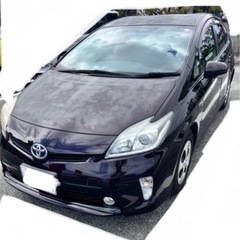 プリウス紫色の画像