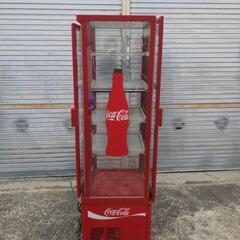 Panasonic　コカ・コーラデザイン　冷蔵ショーケース　冷蔵温蔵　4面ガラスショーケース　前後扉　SSR-C282CH2R　2015年式　100V　50/60hertzの画像