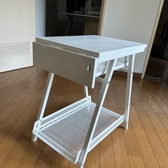 IKEAイケアのTROTTENトロッテン、デスク脇引き出し