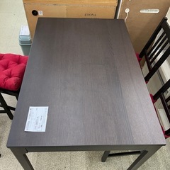 IKEA 伸縮ダイニングテーブルセット 椅子4脚 TJ11759