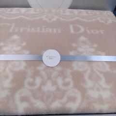 ⭐　Christian Dior BLANKET 綿混毛布 新品未使用品　⭐ の画像