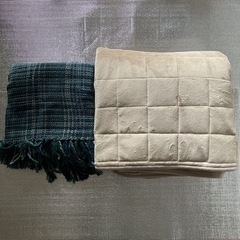 こたつ アクセントカバー&コタツシキふとん2ヶ月ぐらい使用品／美...