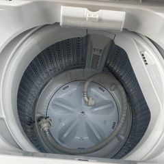 21年製 YAMADA 洗濯機　5k YWM-T50H1 STの画像