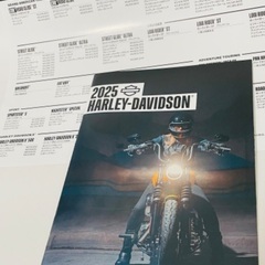 ハーレーダビッドソン トートバッグ 最新パンフ付き　HARLEY-DAVIDSON ブラック の画像