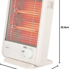 ゼピール 600W電気ストーブ