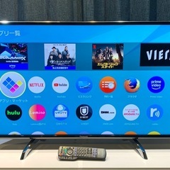 2016年製 43V型 4K Panasonic 液晶テレビ 地...