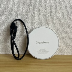 【スマホ置くだけ充電機】 Gigastone ワイヤレス充電器 