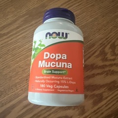 DOPA MUCUNA VCAPS サプリメント 