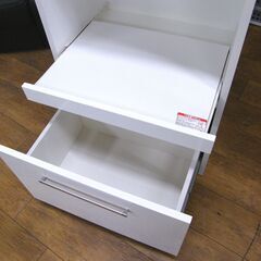 ニトリ レンジボード スリム ホワイト キッチンボード キッチン収納 食器収納 収納棚 収納家具 NITORI 札幌市 厚別区の画像