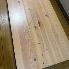 無印良品　パイン材　折りたたみテーブル