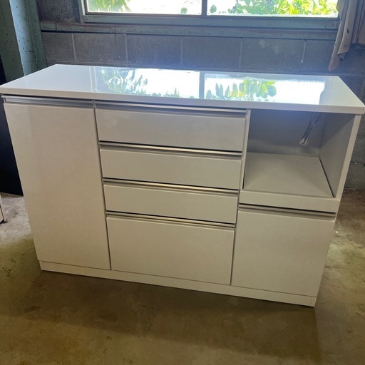 近藤産業 キッチンカウンター キッチンボード コレクション 幅約140cm