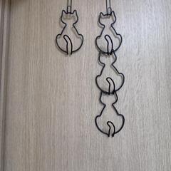 値下げ猫型フックの画像