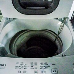 HITACHI　全自動洗濯機　未使用品　ＮＷ-50　2025年購入の画像