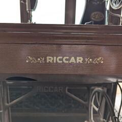 昭和レトロRICCAR（リッカー）脚踏みミシン　3台纏めての画像
