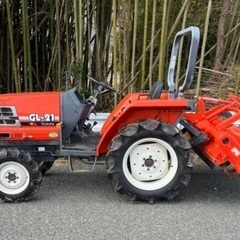 クボタ GL21 4WD ロータリー付 配送無料
