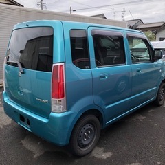 スズキ SUZUKI ワゴンR 水色の画像